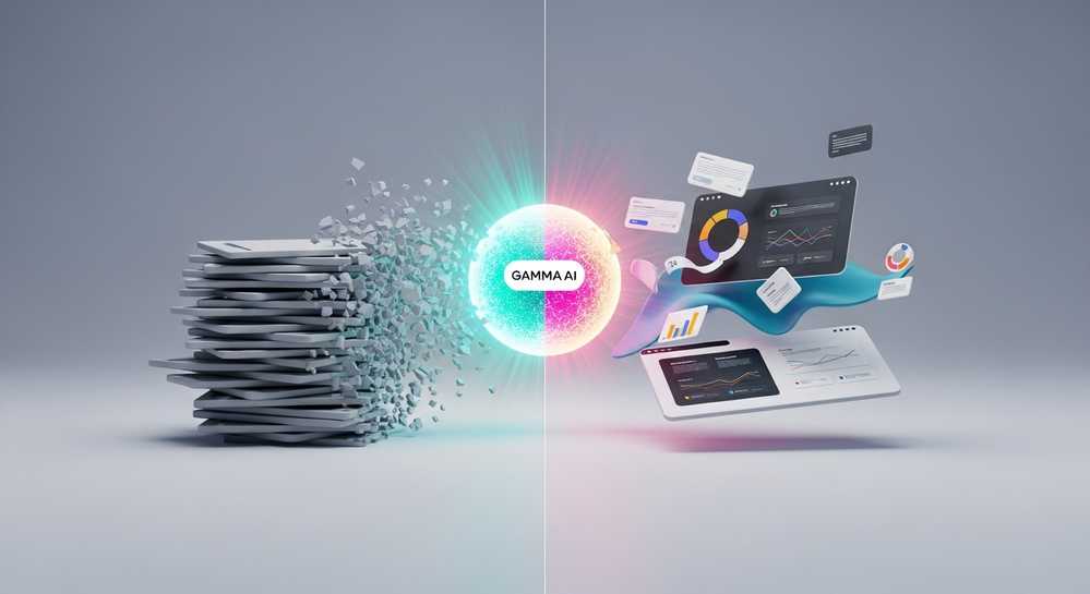 Gamma AI là gì và cách dùng tạo slide thuyết trình 2 Những tính năng nổi bật giúp Gamma AI thay thế powerpoint