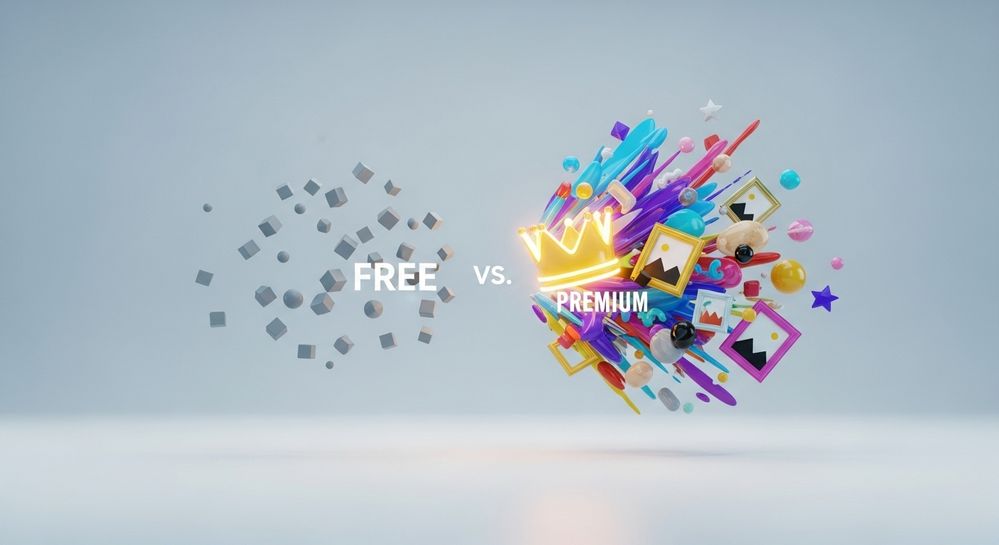 Freepik là gì và cách sử dụng hiệu quả cho người mới bắt đầu 1 So sánh Freepik miễn phí và Freepik premium